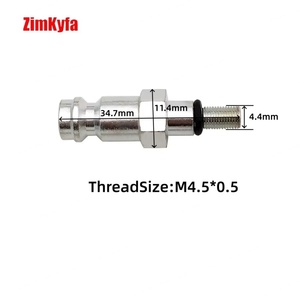 Adaptateur de Robinet de Magazine HPA en Acier Inoxydable EU pour Outils Pneumatiques OEM Zimakyfa - Product Image 3