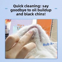 Baume SOS pour chats : Élimination de l'huile, extrait végétal pour queues grasses, mentons noirs, moustaches jaunes – Hydratant et protecteur pour le toilettage