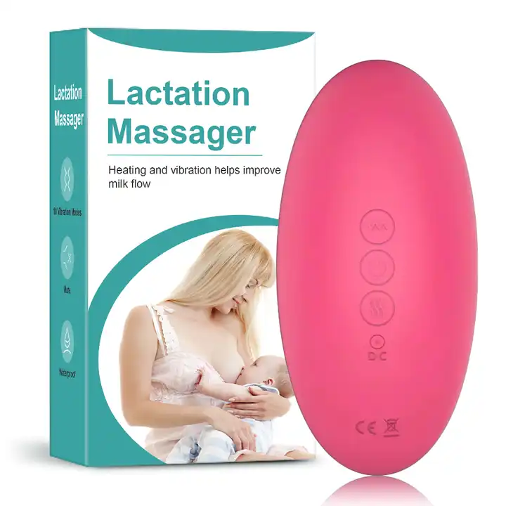 Warming & Vibrating Lactation Massager: Boost Breast Health