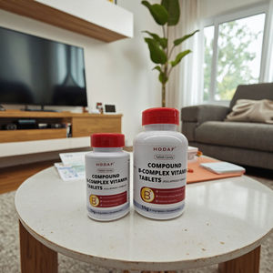 HODAF工厂供应免费样品，提供复合维生素<span class=keywords><strong>B</strong></span>片，为运动爱好者提供能量和表现支持 - Product Image 5