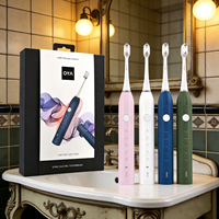 Brosse à dents électrique de luxe, blanchissante et nettoyante, best-seller, avec étui de voyage portable pour soins bucco-dentaires