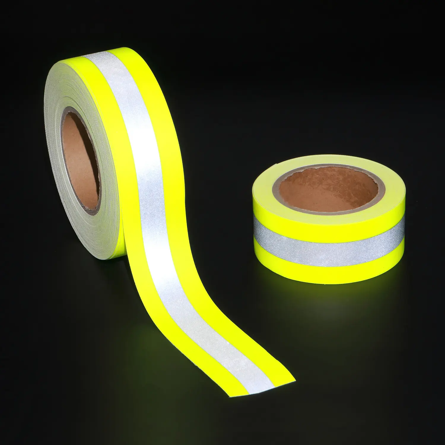 Flame Retardant Reflective tape factory price reflective webbing Fabric Sew On strip for workwear