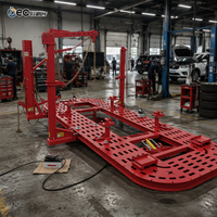 Système de tirage hydraulique pour banc de redressage de châssis OBEC avec système de mesure, fabrication en usine