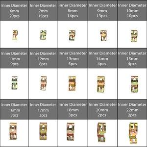 115ชิ้น6-22มิลลิเมตรสปริงท่อหรือคีมชุบสังกะสีท่อน้ำแก๊สชุดเครื่องมือโลหะ - Product Image 4