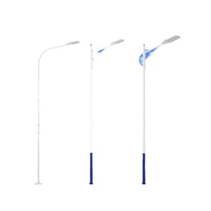 Farola LED de 8m 12m de Aleación de Aluminio con Brazo Único para Iluminación Exterior de Carreteras y Uso Urbano - Product Image 4