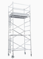 Échelle modulaire en aluminium Kwikstage de haute qualité avec conception pliable pour la construction et l'utilisation en entrepôt - Certifiée CE
