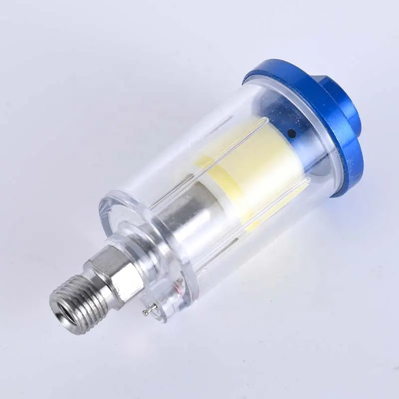 1/4'' Water Oil Separator Air Filter Moisture Trap With European Style For Compressor Spray Paint Gun Tool Pressure Parts