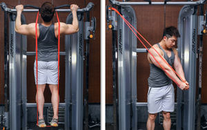 โรงงานขายส่งยางยืดออกกำลังกาย TPE แบบพกพา ความต้านทานหนัก/ปานกลาง/เบา 25-65 ปอนด์ สีเขียว 208 ซม. สำหรับฝึกฟิตเนส รับทำโลโก้ โฮมยิม MD - Product Image 5