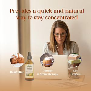 Mélange d'huiles essentielles naturelles pour l'ambiance : Huile essentielle d'aromathérapie stimulante avec rose, lavande et orange - Product Image 6