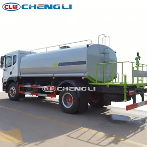 รถบรรทุกน้ำดับเพลิง Dongfeng HOWO D9 ขนาด 4x2 สำหรับโครงการสุขาภิบาลเทศบาล พร้อมถังขนาด 14,500 แกลลอน สำหรับงานพ่นน้ำในงานก่อสร้างถนน - Product Image 2