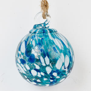 Boules de Noël <span class=keywords><strong>en</strong></span> <span class=keywords><strong>verre</strong></span> Décoration suspendue pour l'extérieur Décoration d'arbre de Noël Pendentif Boules de <span class=keywords><strong>verre</strong></span> colorées Disposition de la scène de Noël - Product Image 4