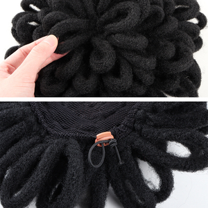 <span class=keywords><strong>Queue</strong></span> <span class=keywords><strong>de</strong></span> <span class=keywords><strong>cheval</strong></span> synthétique bouffante, cheveux courts crépus afro-américains, <span class=keywords><strong>chignon</strong></span> avec cordon <span class=keywords><strong>de</strong></span> serrage, extension <span class=keywords><strong>de</strong></span> cheveux afro à clip, 6/8 pouces, COULEUR MIXTE - Product Image 5