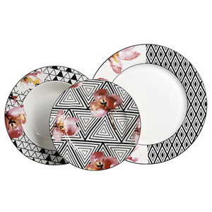 Artículos para el hogar cocina 16-pieza todos los días el desayuno vajilla platos y cuencos conjunto - Product Image 6