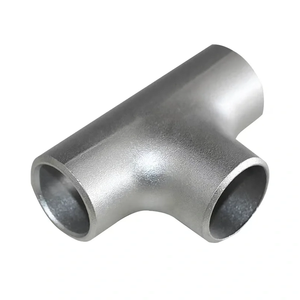 ASTM A106 gr. B áp lực cao ba cách khuỷu tay phù hợp ống thép carbon Phụ kiện cho hệ thống thủy lợi 50mm khuỷu tay thép carbon - Product Image 1