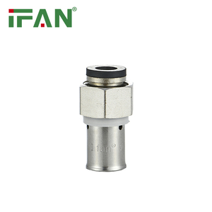 IFAN thương mại giá BS 7291 pex Báo Chí phù hợp 1/2 "-1" Đồng Phụ Kiện Công Đoàn ổ cắm pex phụ kiện - Product Image 1