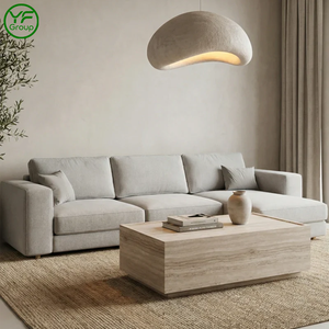 Comfortable Seating U-Chaise Sectional Upholstery Fabric Sofa Fabric Velvet Luxury Sofa for <strong>Furniture</strong> Living Room - Product Image 6