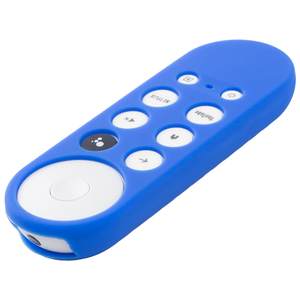 Coque en silicone de couleur bleue pour Google <span class=keywords><strong>Chromecast</strong></span> <span class=keywords><strong>TV</strong></span> étui à télécommande vocale effet fluorescent la nuit housse de protection à distance souple - Product Image 6