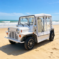 Voiture électrique Moke Beach Buggy 4 places, nouvelle conception, batterie lithium, certifiée EEC, 96V, version originale.