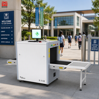 Système d'inspection de sécurité par rayons X MAIDUN 6550A en acier inoxydable avec télécommande, scanner de bagages pour les écoles