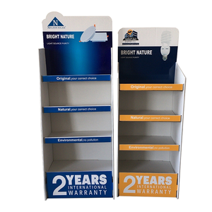 Eco-friendly Cardboard Floor <strong>Counter</strong> <strong>Display</strong> Rack PDQ <strong>Display</strong> <strong>Box</strong> <strong>Paper</strong> Cardboard <strong>Display</strong> Stand - Product Image 1