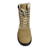 Bottes de randonnée mi-montantes à lacets et fermeture éclair en cuir Nubuck, antidérapantes, pour hommes – Chaussures de marche et de trail très populaires