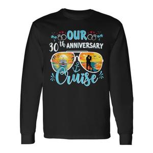Camiseta de manga larga para el 30.º aniversario de nuestra crucitaña, para celebrar la boda - Product Image 1