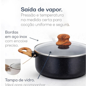 High Quality Ceramic Coated <b>Pot</b> Pan Silicone Glass Lids Soft Touch Handle Non Stick 7 Piece Forged Aluminium Cookware <b>Set</b> - Product Image 3