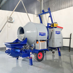 Bétonnière mobile <span class=keywords><strong>avec</strong></span> <span class=keywords><strong>pompe</strong></span> à vendre, machine à mélanger le ciment <span class=keywords><strong>avec</strong></span> <span class=keywords><strong>pompe</strong></span> 15M³/H - Product Image 3