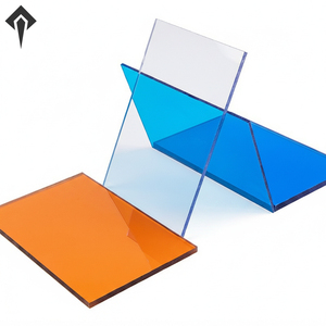 Plaque de polycarbonate transparente bleu ciel pour la décoration de bâtiments, la protection des machines et la personnalisation, usinage de plaques PC - Product Image 4