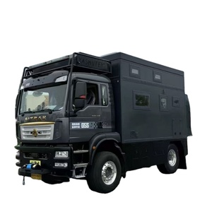 Camping-car Shandeka avec toit réglable et grande terrasse, véhicule de camping personnalisé sur mesure - Product Image 1