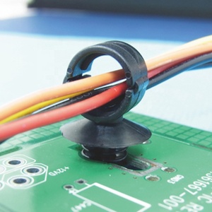 Chất Lượng Cao Cáp Tổ Chức Dây Nhựa Vòng Kẹp Quản Lý Kẹp Kẹp - Product Image 2