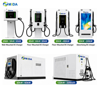 Chargeur DC portable MIDA 40 kW, chargeur rapide DC 20 kW 30 kW, chargeur EV portable avec sac de transport pour l'entretien des véhicules électriques