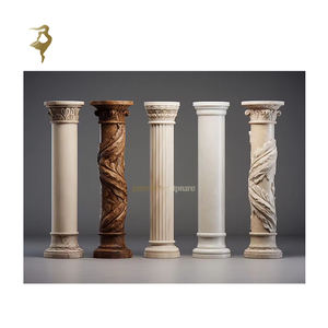 <span class=keywords><strong>Colonne</strong></span> de pilier ronde de <span class=keywords><strong>jardin</strong></span> de marbre de grès grec décoratif extérieur à vendre - Product Image 5