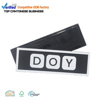 Fournisseur d'étiquettes en caoutchouc, Logo 3D personnalisé, Badges en relief pour vêtement, patchs en Silicone souple pour vêtements