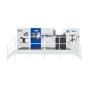 factory direct sale Stripping Not deformed Carton Box Automatic Creasing Die Cutting Machine