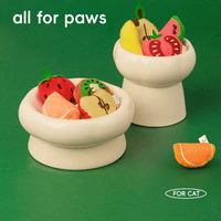 Offre Spéciale AFP-Ensemble de jouets à mâcher durables pour chat-Jouet à mâcher interactif pour chat-Peluche douce pour animal de compagnie-Jouet à mâcher pour chat
