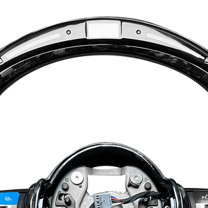 Volante LED de Fibra de Carbono Forjado Personalizado para <span class=keywords><strong>BMW</strong></span> F10 F20 F22 F30 F34 F82 E70 E82 E88 E90 E92 E93 - Product Image 2