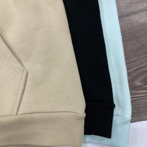 Vente en gros de sweat à capuche personnalisé de haute qualité pour femmes, coupe ample, tenue de rue de luxe avec impression de couleur unie - Product Image 5