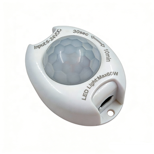 モーションセンサー DC 5V <span class=keywords><strong>12V</strong></span> ライトスイッチ 動作検知タイマー 自動PIRモーションセンサー オンオフ LEDストリップライト用 - Product Image 2