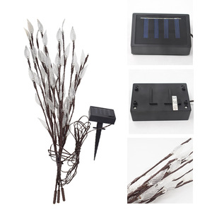 ไฟสวนพลังงานแสงอาทิตย์ 3 กิ่ง LED กันน้ำ ตกแต่งลานบ้านด้วยพลังงานแสงอาทิตย์ - Product Image 1