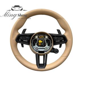 NOUVEAU Volant GT pour Porsche Panamera Macan Cayenne Taycan 718 Cayman GT4 <span class=keywords><strong>RS</strong></span> 911 Carrera Targa 911 <span class=keywords><strong>GT3</strong></span> 911.2 991 992 GT2 - Product Image 4