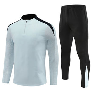 Conjunto Deportivo con Capucha Personalizado Unisex, Traje de Entrenamiento de Fútbol para Adultos, Otoño, Poliéster/Algodón para Exteriores - Product Image 4