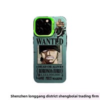 Coque de téléphone antichoc en PC avec design dessin animé japonais et coréen, compatible avec les modèles 15 Pro Max/14 Plus/13/12 Pro, finition par pulvérisation