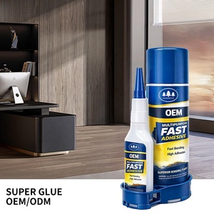Super Fast Dry Glue MDF Activator Kit with Cyanoacrylate on Wood Acrylic Ethyl <strong>Sealant</strong> <strong>Spray</strong> Fast Drying Super Glue - Product Image 6