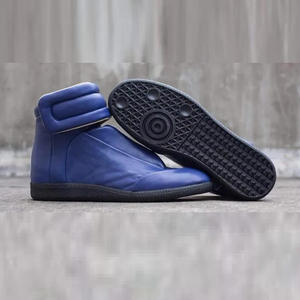 Bottes courtes d'hiver classiques polyvalentes en cuir véritable pour hommes, chaussures plates décontractées, sport, rétro, respirantes, fermeture à boucle et crochets - Product Image 2