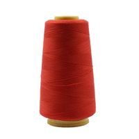 Fil à coudre de haute qualité, haute ténacité, teinté, 100% polyester, 40s/2, 2 bobines colorées, pour vêtements