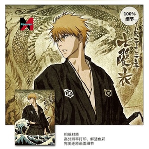Póster de <span class=keywords><strong>Anime</strong></span> <span class=keywords><strong>Bleach</strong></span>, nueva edición, pegatina de impresión <span class=keywords><strong>HD</strong></span> para dormitorio, animación japonesa, arte de pared, decoración al por mayor de alta calidad - Product Image 2