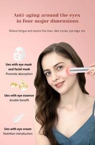 Bolígrafo masajeador de ojos iónico, reafirmante facial y herramienta de estiramiento de la piel para ojeras, Estiramiento facial, tratamiento antienvejecimiento - Product Image 5