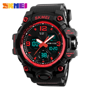 Montre-bracelet numérique pour homme Big Case Relojes 5ATM étanche, sport, plastique, SKMEI <span class=keywords><strong>1155B</strong></span> - Product Image 4