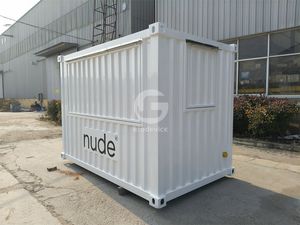 Bar en conteneur maritime CB300, restaurant portable en conteneur alimentaire rapide, conteneur de taille personnalisée, restaurant mobile - Product Image 2